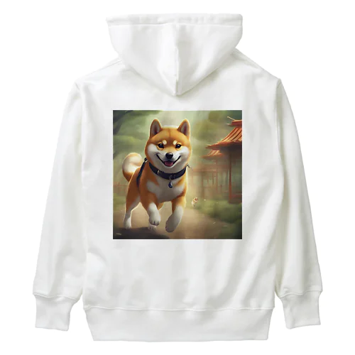 やんちゃな柴犬 Heavyweight Hoodie