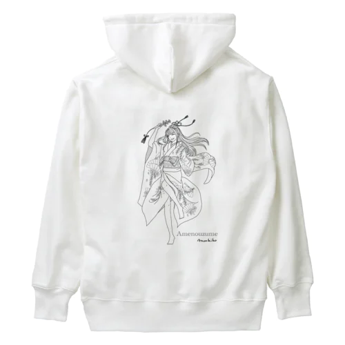 日本の女神様　天鈿女命 Heavyweight Hoodie