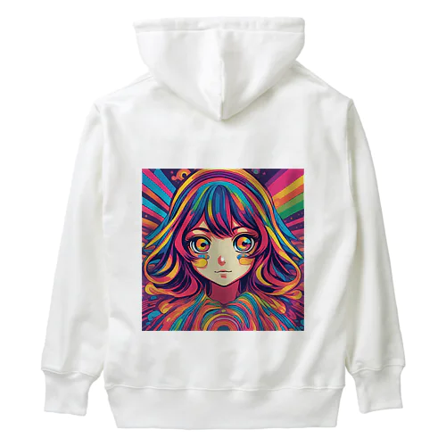 サイケ少女 Heavyweight Hoodie