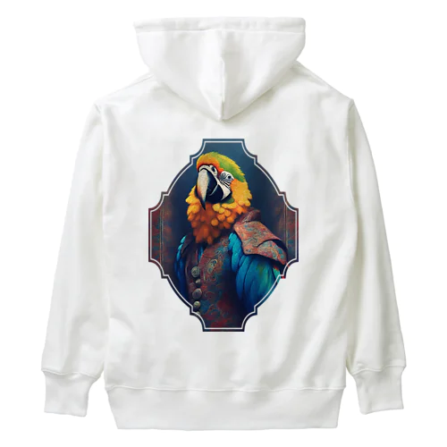 ペイズリーオウム Heavyweight Hoodie