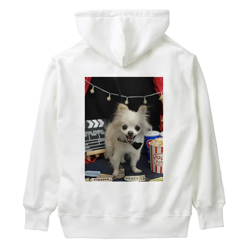 プル「Ｗatch a movie」 Heavyweight Hoodie