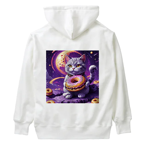 土星でドーナツ食べたい Heavyweight Hoodie