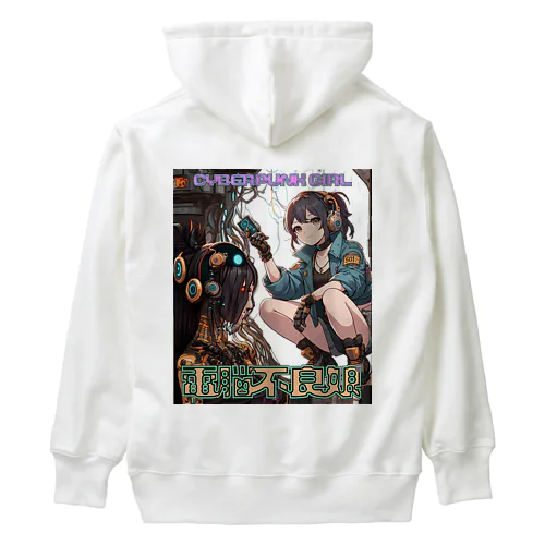 電脳不良娘 Heavyweight Hoodie