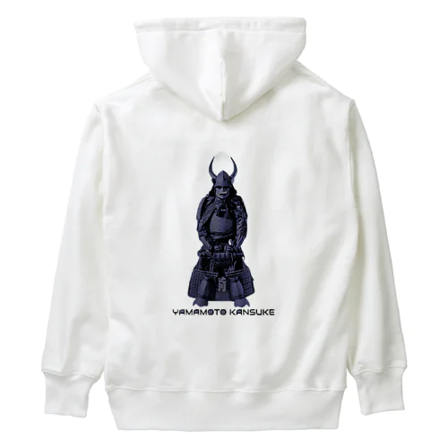 マジですごい日本の参謀 山本勘助 Heavyweight Hoodie