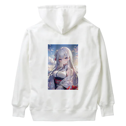 優しい巫女 Heavyweight Hoodie