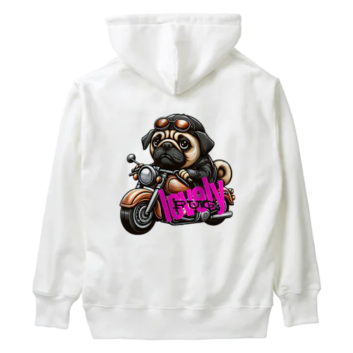 ラブリーパグ Heavyweight Hoodie