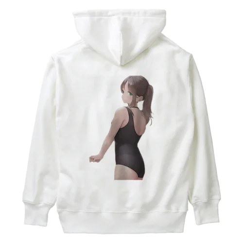 水着少女 Heavyweight Hoodie