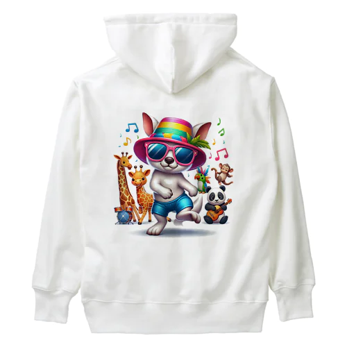 ダンシングアニマル Heavyweight Hoodie