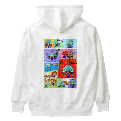 くらげと女の子 Heavyweight Hoodie