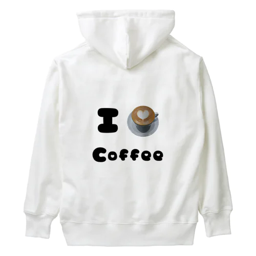 I♡coffee ヘビーウェイトパーカー