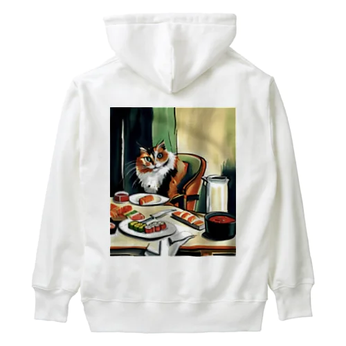 I love Sushi!! Heavyweight Hoodie