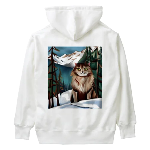 I live in Snow Mountain. Heavyweight Hoodie