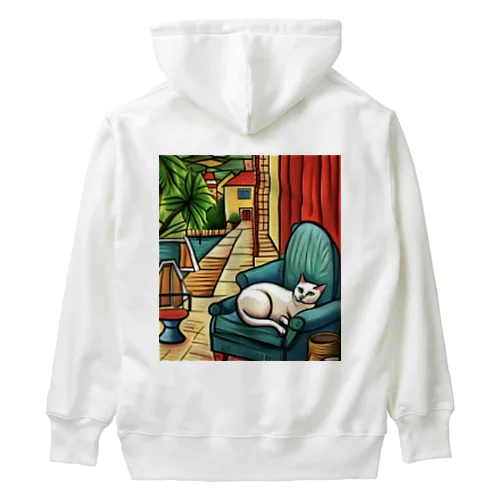 プールさいどのソファ Heavyweight Hoodie