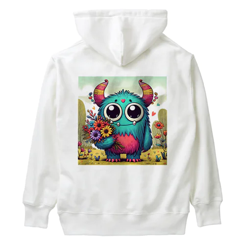 ファンタジーモンスターの花束マジック Heavyweight Hoodie