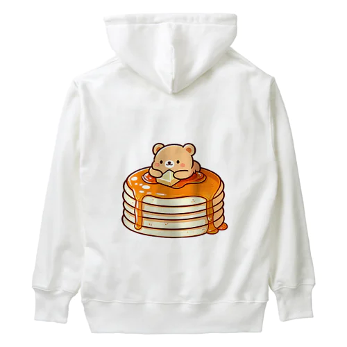 ホットケーキとクマさん Heavyweight Hoodie