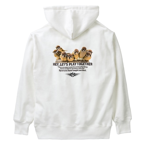 一緒に遊ぼう！ #001 Heavyweight Hoodie