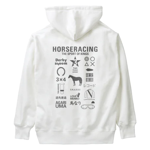 HORSERACING GRAPHICS Heavyweight Hoodie