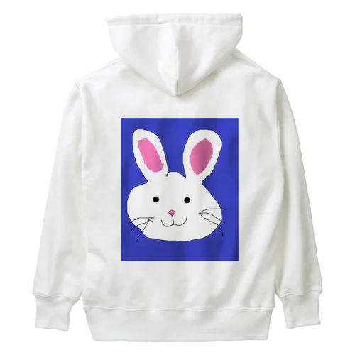 てがきうさぎ Heavyweight Hoodie