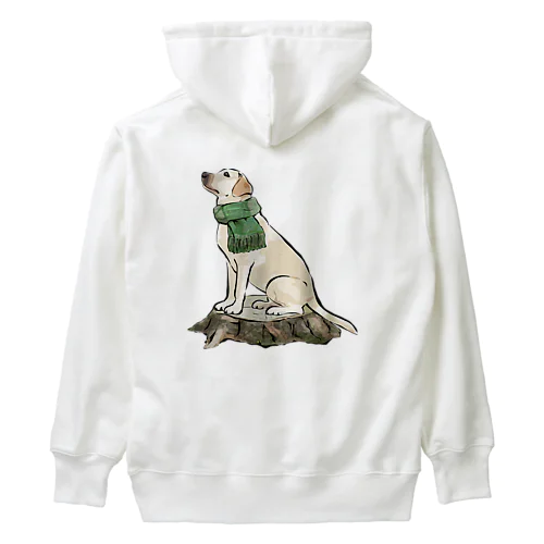 マフラー犬　ラブラドルレトリバー Heavyweight Hoodie