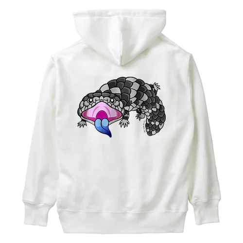 マツカサトカゲちゃんバックプリント Heavyweight Hoodie