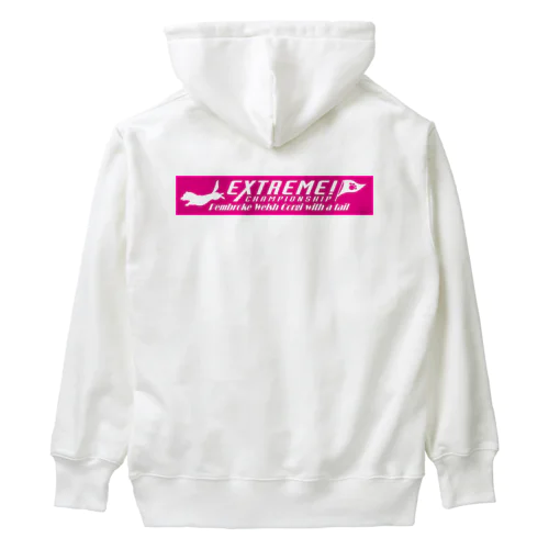 エクストリーム×ウェルシュコーギー・ペンブローク（しっぽつき） Heavyweight Hoodie