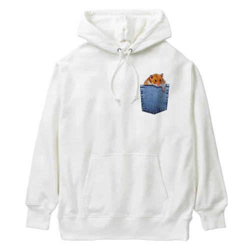 ハムスターといっしょ Heavyweight Hoodie