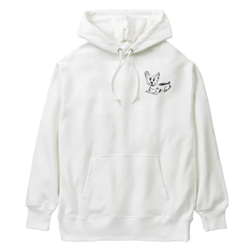 シンプルヨーキー Heavyweight Hoodie