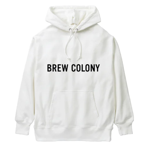 BREW COLONY ロゴ　アイテム ヘビーウェイトパーカー