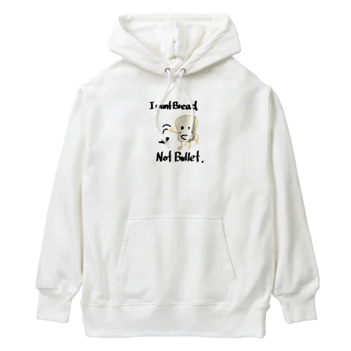 銃弾ではなく、食パンを Heavyweight Hoodie