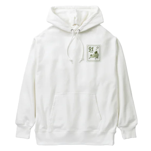 キーウィの切手 Heavyweight Hoodie