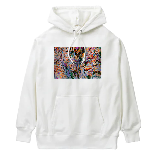 カラフル　マーブル Heavyweight Hoodie