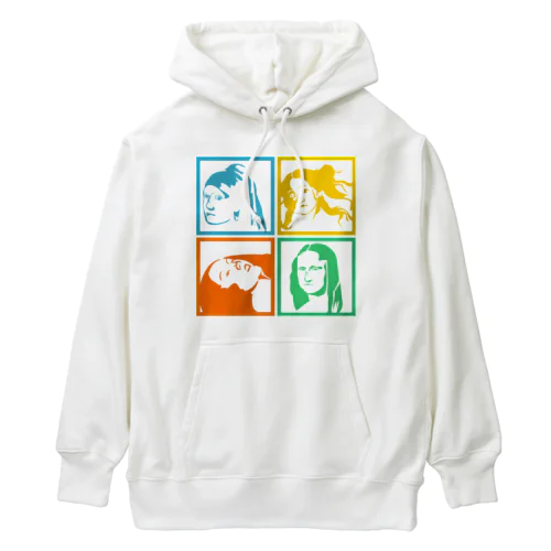 へのへのもへじh.t.その２ Heavyweight Hoodie