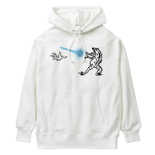 鳥獣人物戯画　カメハメ波 Heavyweight Hoodie