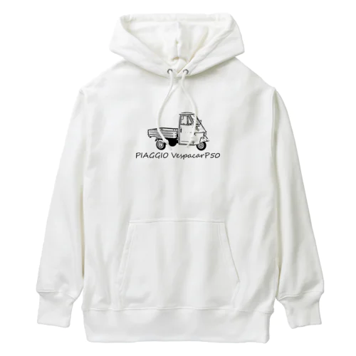 ベスパカーのロゴ Heavyweight Hoodie