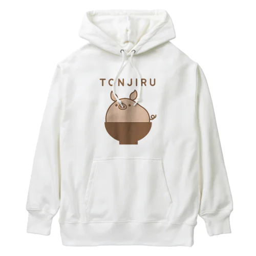 豚汁 Heavyweight Hoodie