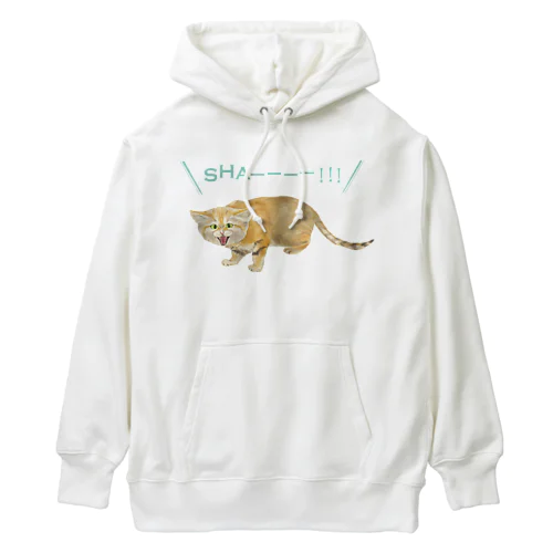 シャーするスナネコ Heavyweight Hoodie