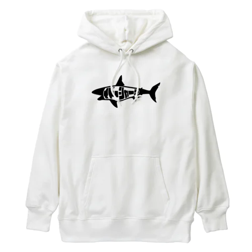 【イド・シャーク】 Heavyweight Hoodie