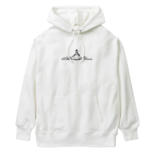 イントロダクションの少女 Heavyweight Hoodie