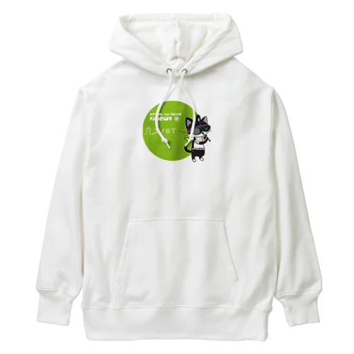 うたげのねこロボ（篳篥） Heavyweight Hoodie