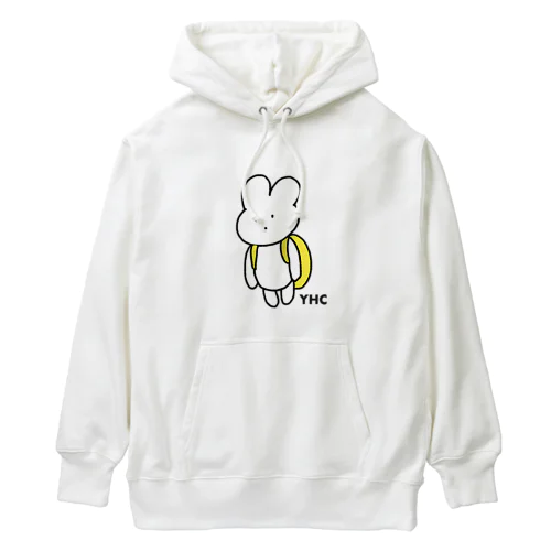 デカプリントぶちょう（きいろ） Heavyweight Hoodie