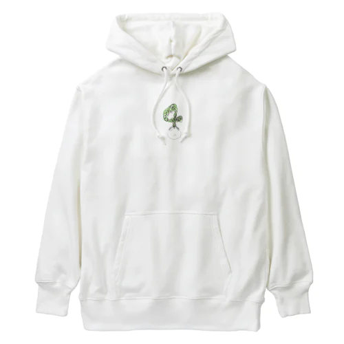 くるくるパーマくん4月生まれ Heavyweight Hoodie