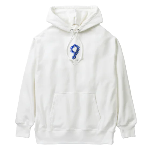 くるくるパーマくん9月生まれ Heavyweight Hoodie