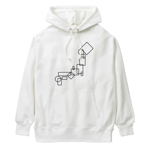 幾何学日本地図 Heavyweight Hoodie