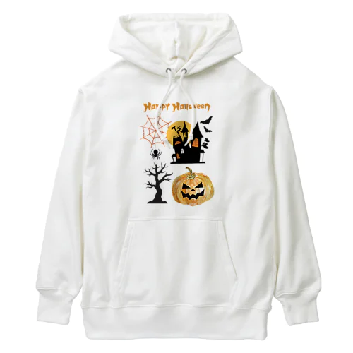 ハッピーハロウィン♫お菓子くれー！ Heavyweight Hoodie