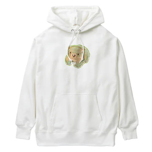 カラフル　ウォンバット　抹茶 Heavyweight Hoodie