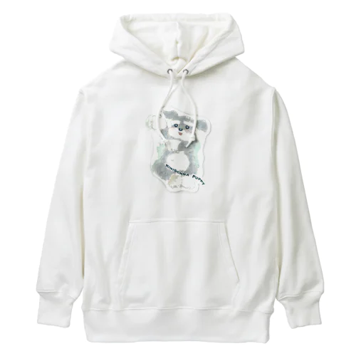 ミニシュナ　ねそべり Heavyweight Hoodie