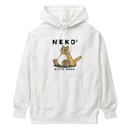 ねこ？ Heavyweight Hoodie