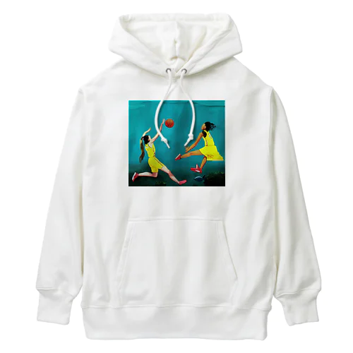 deep sea ball GAME Heavyweight Hoodie