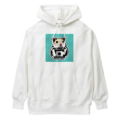 スター・ウォーズ風なハムスター🐹 Heavyweight Hoodie