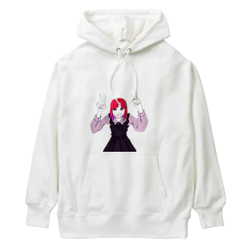 地雷に見せかけている女の子 Heavyweight Hoodie